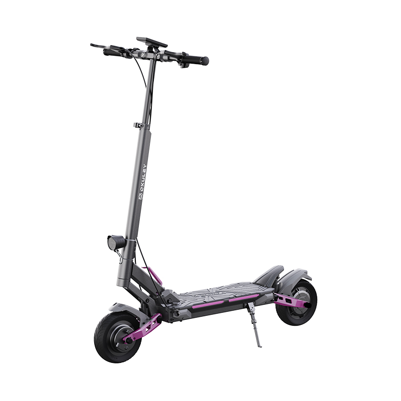 Xe tay ga điện có thể gập lại OKULEY R8 Lite màu hồng